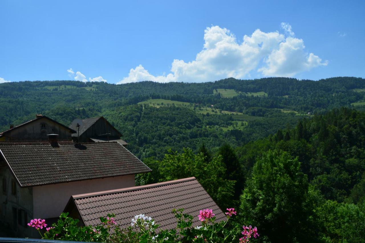 Apartma Zala Most na Soči Kültér fotó
